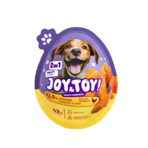 Joy&Toy Яйце с лакомство и играчка 2 в 1 за кучета