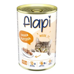 Котешка храна Flapi консерва различни вкусове - 830 гр