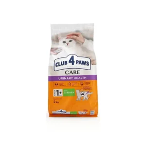 Club 4 Paws Premium Urinary Health суха храна за котки – 2 кг